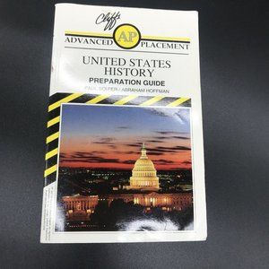 AP United States History Preparation Guide by Cliffs Notes Staff (1993, Trade...